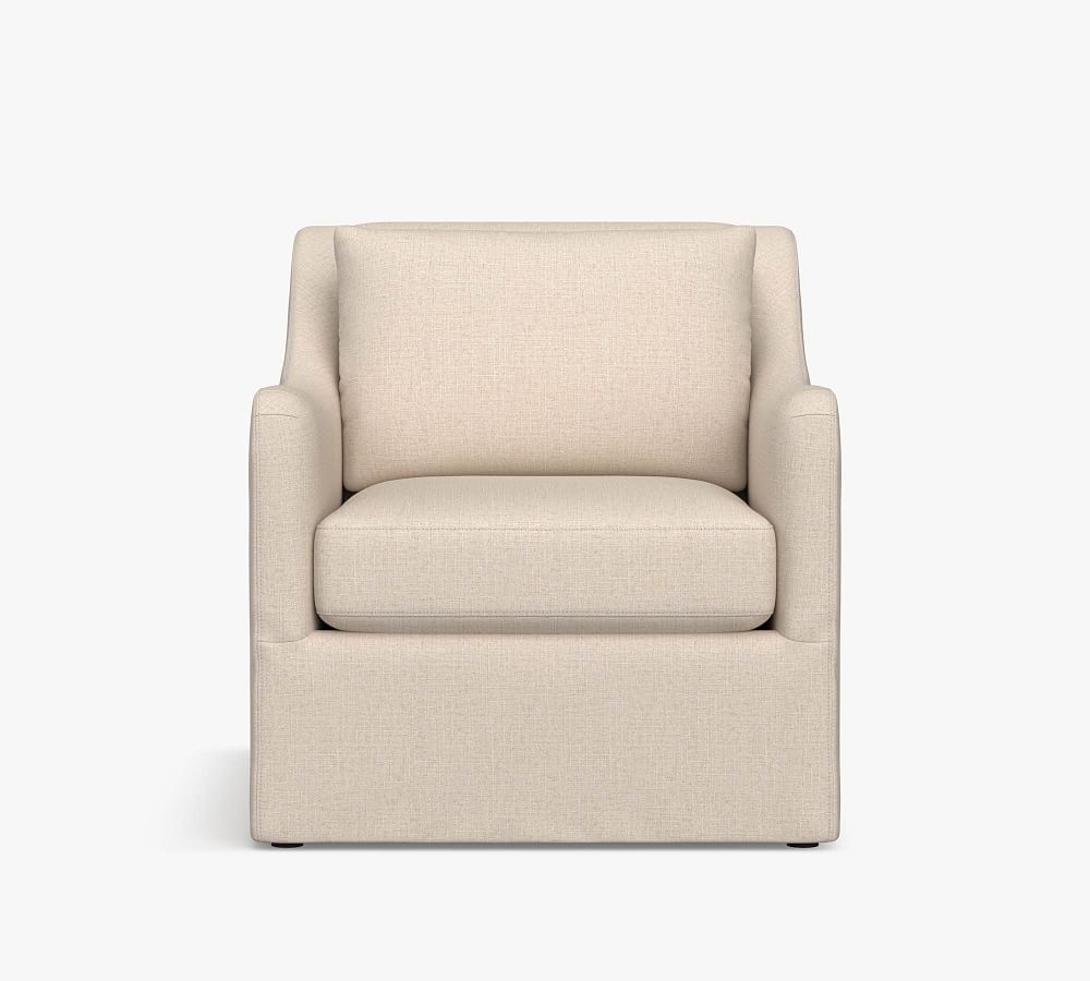 Marina Slope Arm Replacement Slipcovers Pottery Barn