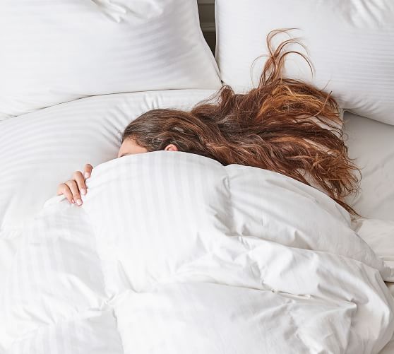 cooling down alternative duvet insert