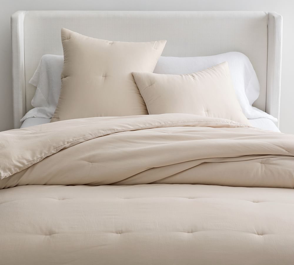 Dream Brushed Cotton Comforter Pottery Barn