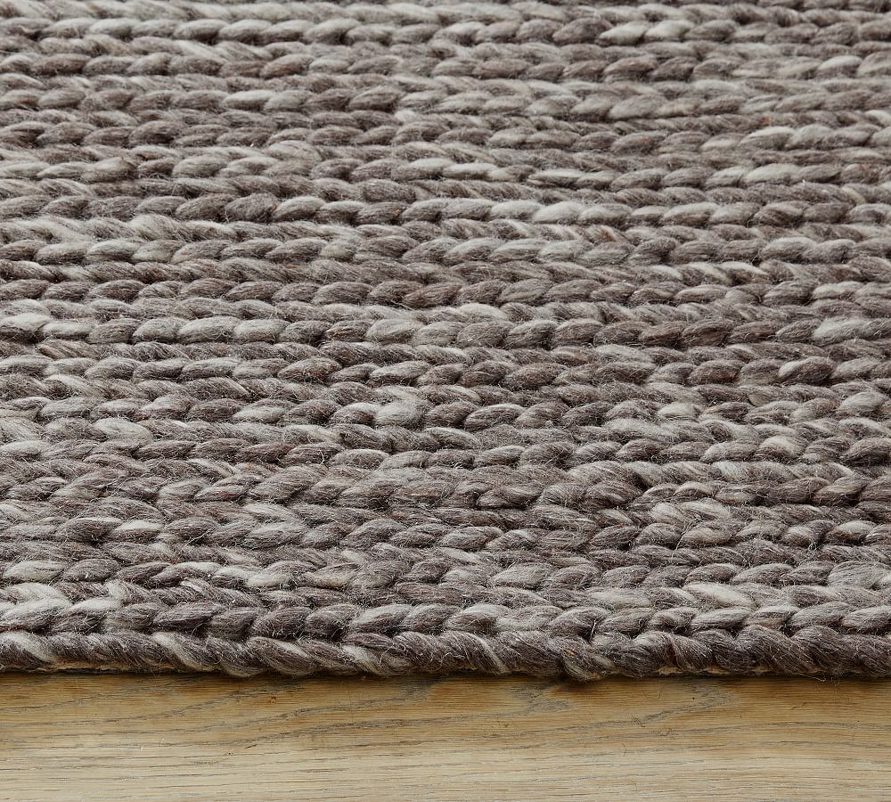 Chunky Knit Sweater Handwoven Rug Pottery Barn