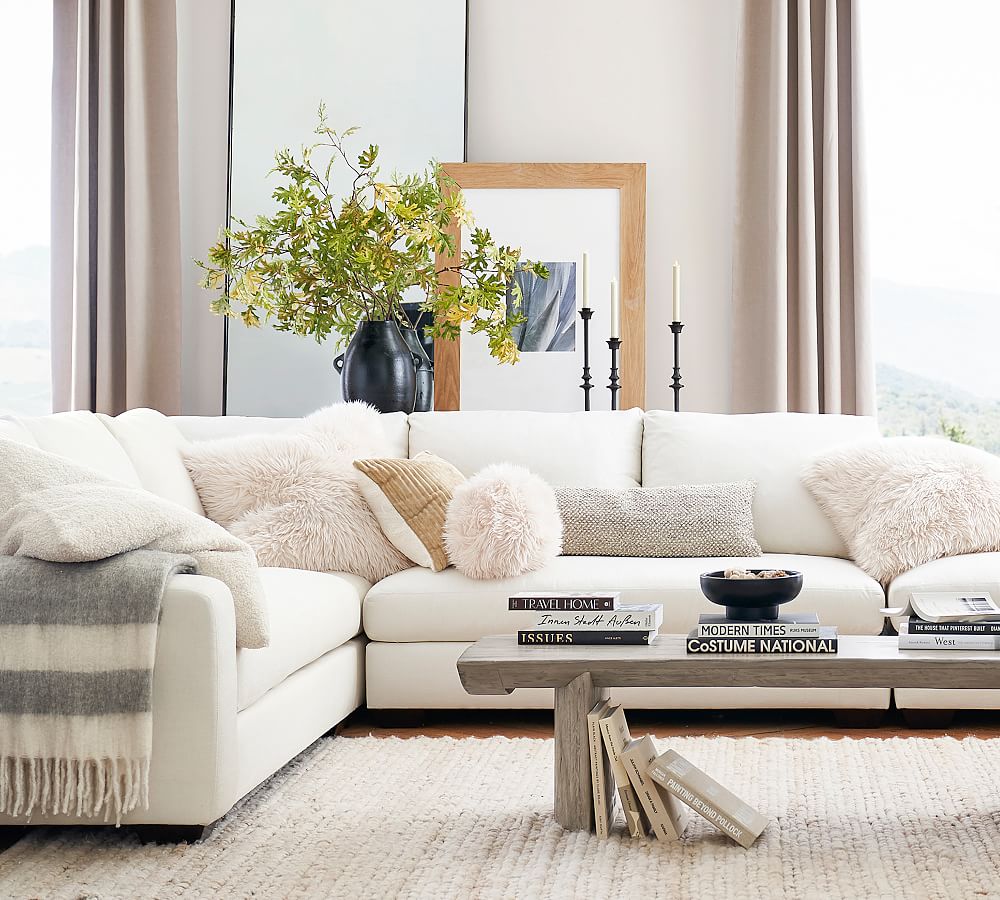 Ridgeline Sherpa Back Pillow Cover Pottery Barn