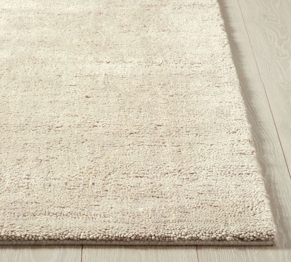 Dalton Handloomed Wool Shag Rug Pottery Barn