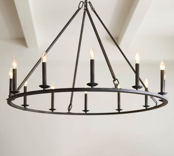 pottery barn lighting chandeliers