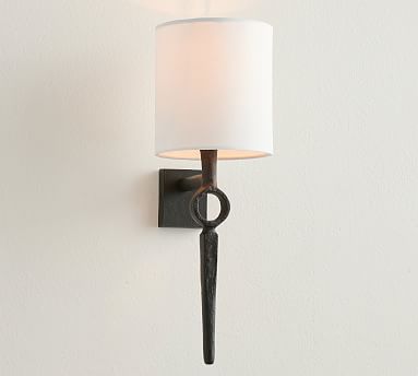 iron sconces