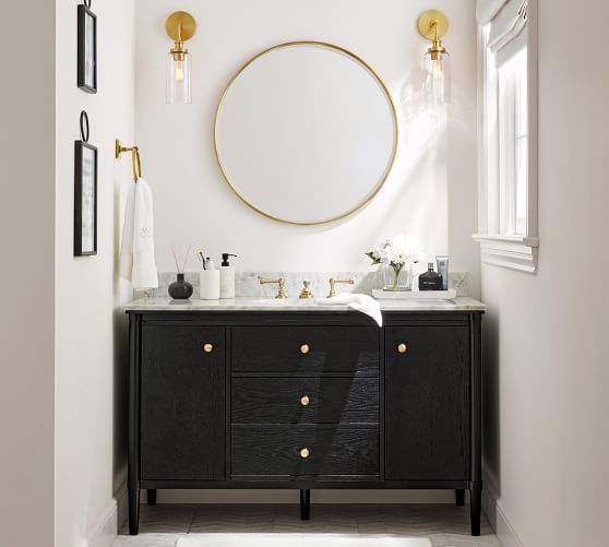 pottery barn bathroom sconces