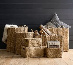 Safi Handwoven Seagrass Basket Collection