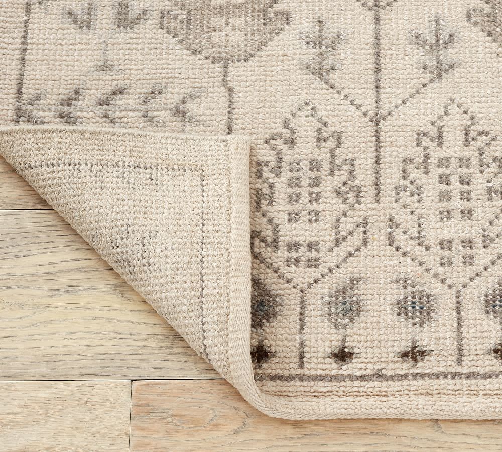 Delphine HandKnotted Wool Rug Pottery Barn