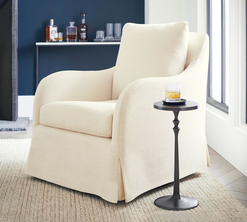 Kelsey Slipcovered Armchair Pottery Barn