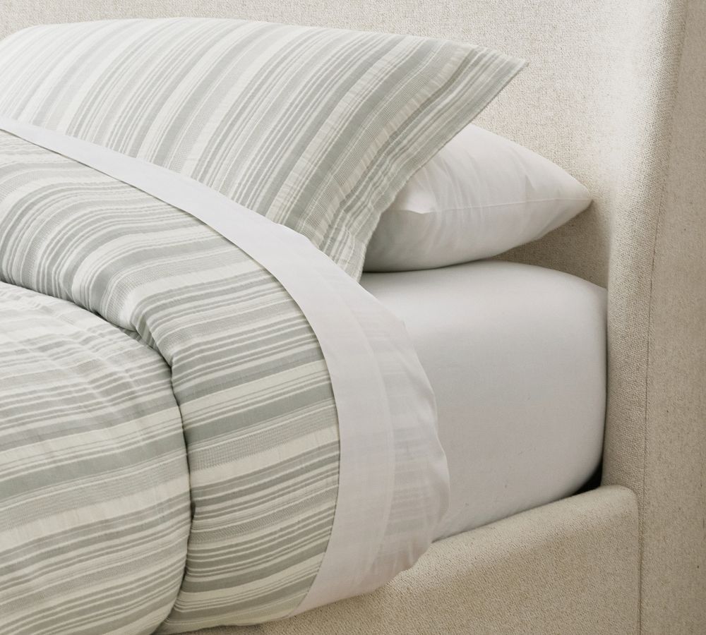 Layton Upholstered Bed Pottery Barn