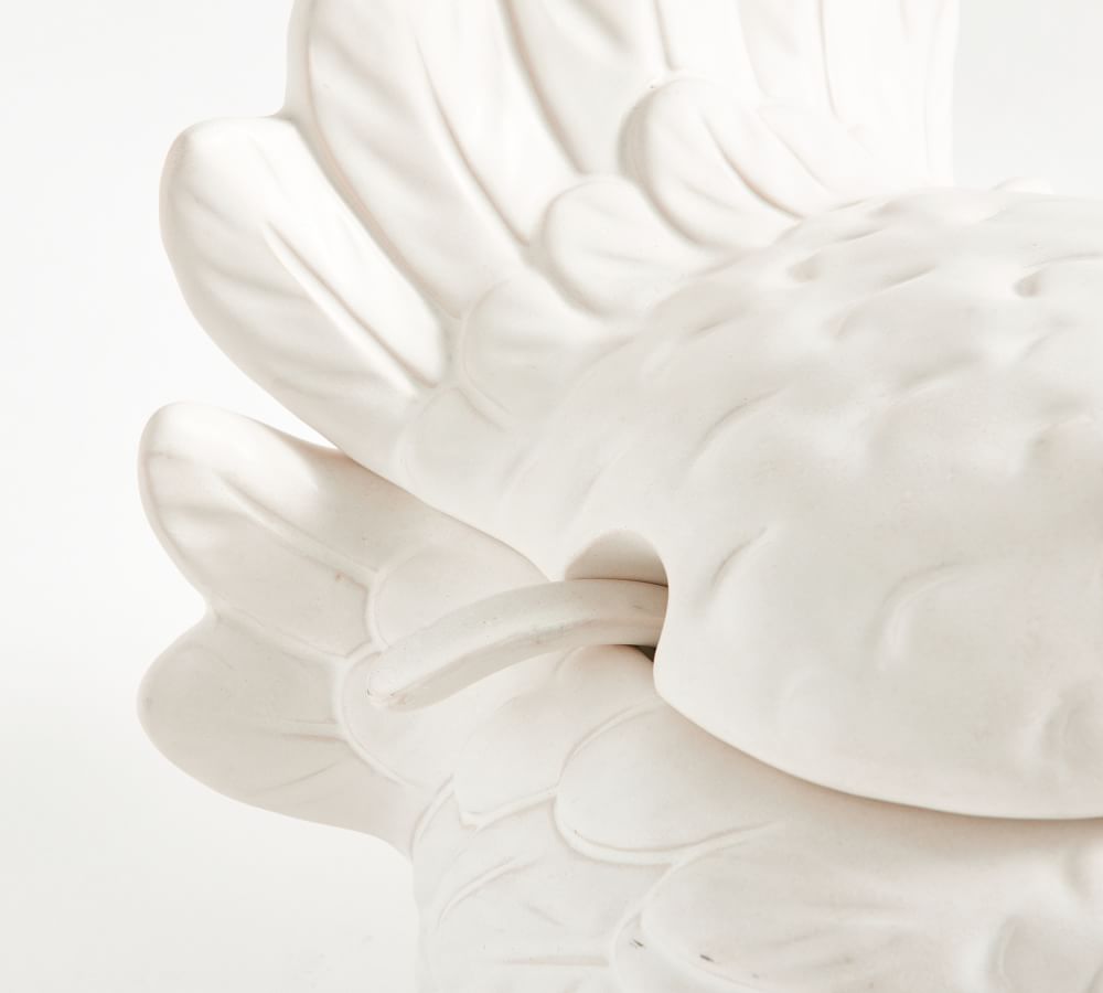 Stoneware Turkey Shaped Bowl main image 1