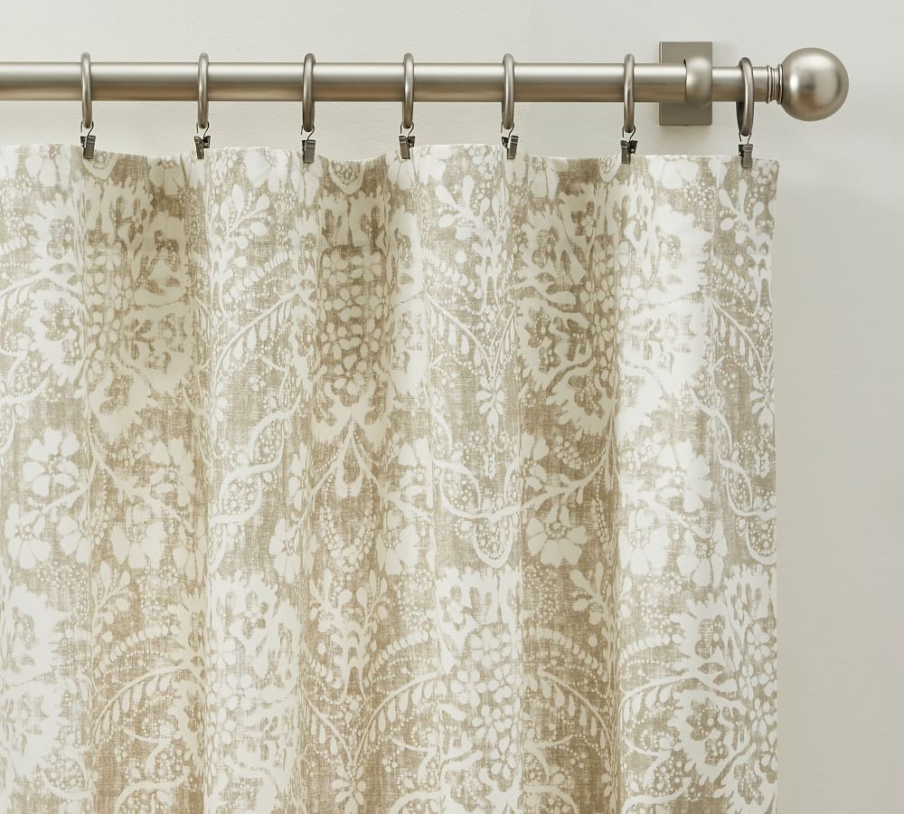 Bernyce Printed Curtain | Pottery Barn