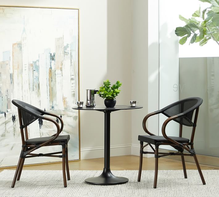Celano Round Bistro Table Pottery Barn