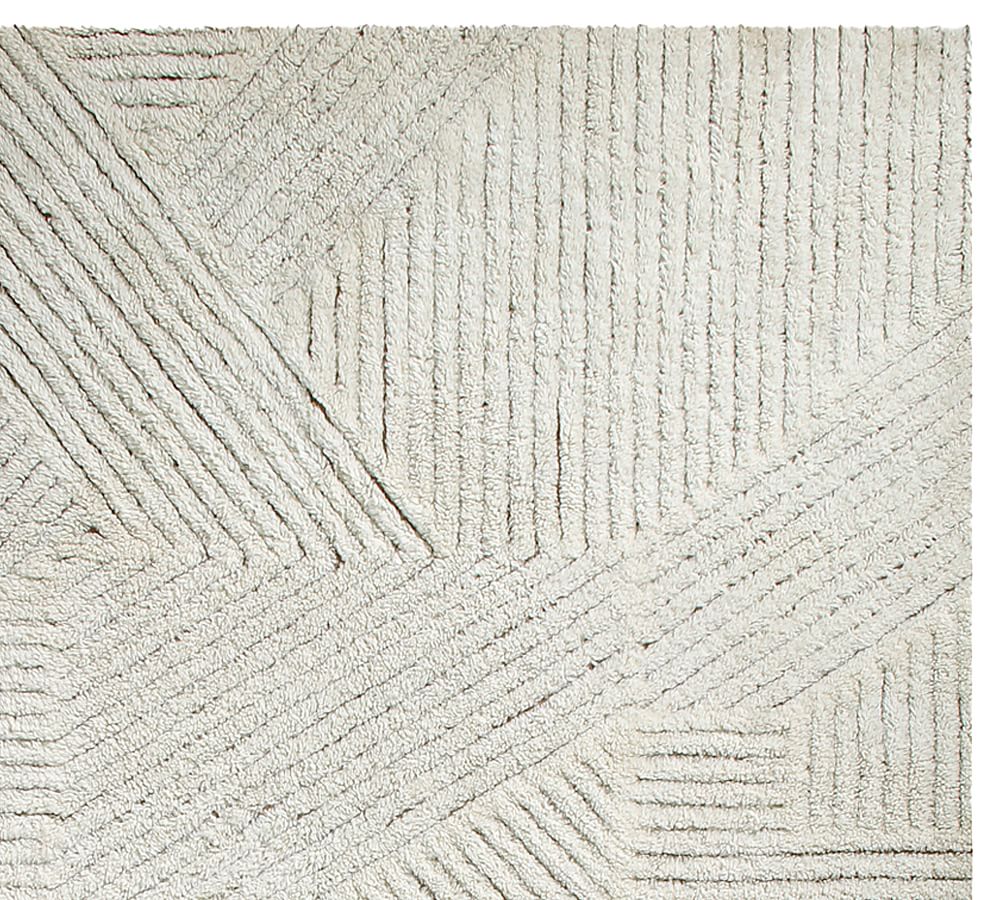 Lorena Canals Almond Valley Washable Wool Rug Pottery Barn