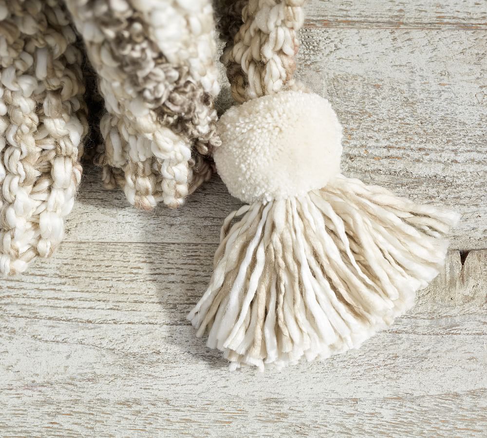Kline Chunky Knit Throw Pottery Barn
