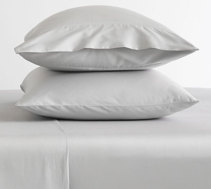 Essential Sateen Pillowcases Set of 2 Pottery Barn