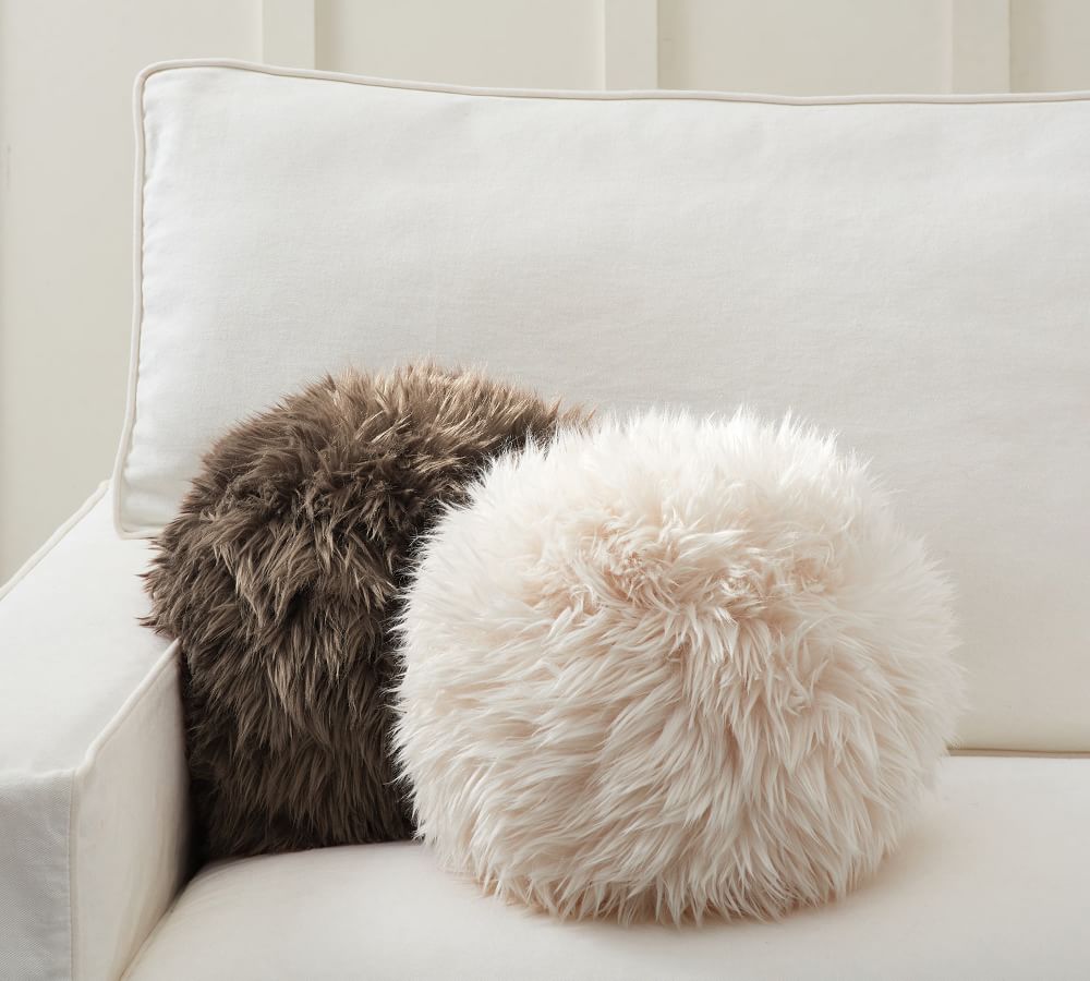 luxe-faux-fur-sphere-pillow-pottery-barn