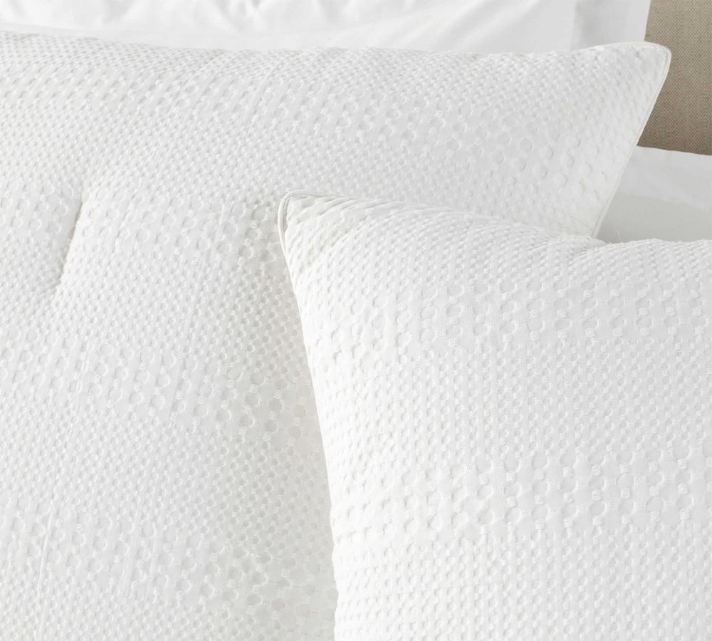 Waffle Weave (Textural) Pillow Shams | Pottery Barn