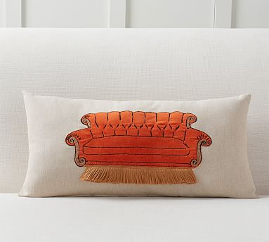 pottery barn friends pillow