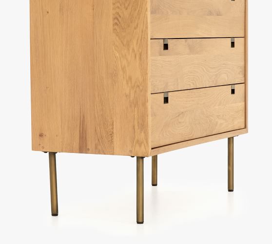 Archdale 5-Drawer Tall Dresser | Pottery Barn