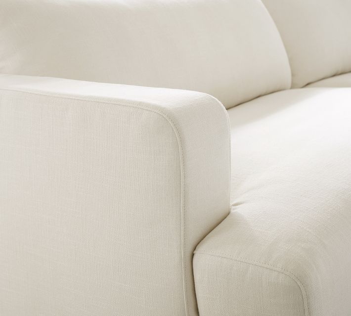 Serene Slipcovered Sofa | Pottery Barn