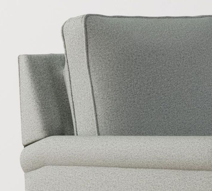 Tyler Roll Arm Upholstered Recliner | Pottery Barn