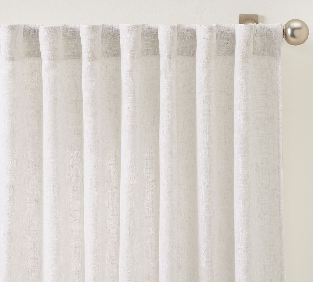 Brixton Textured Curtain - Set of 2 | Pottery Barn