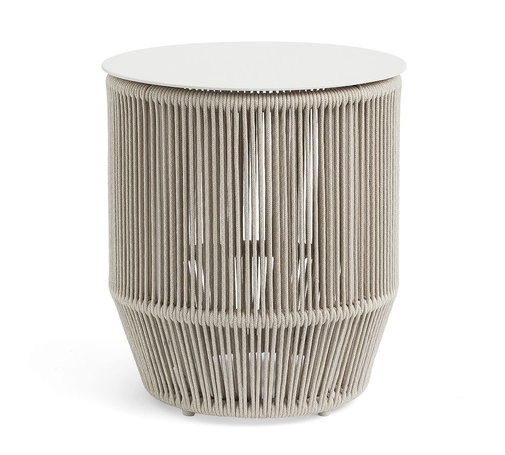 Catalina 16" Woven Side Table Pottery Barn