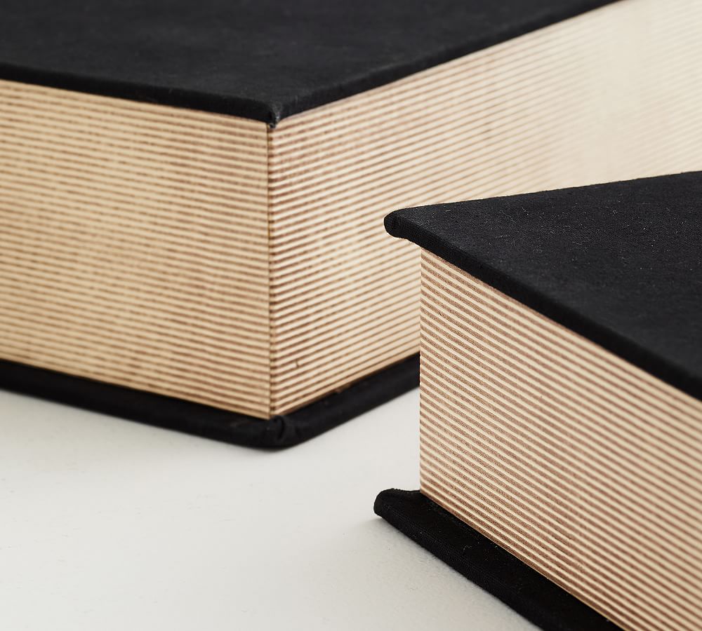 Decorative Fabric Boxes, Set of 3 Pottery Barn