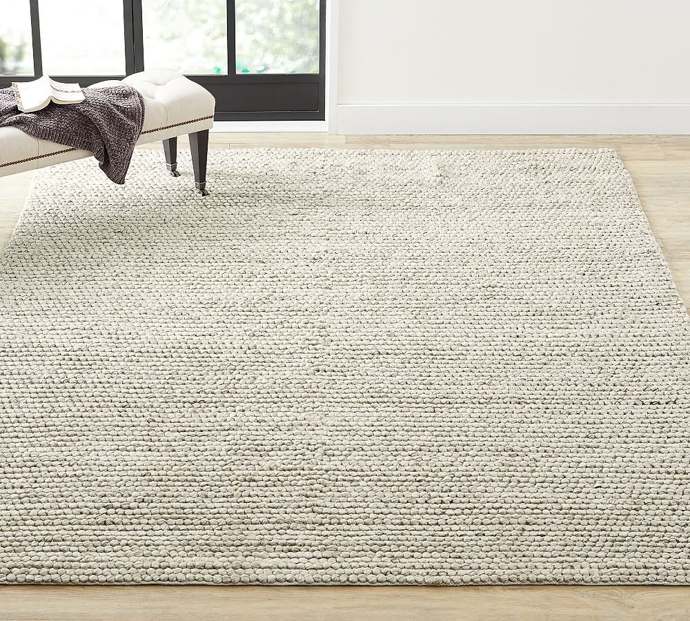 Zane Handwoven Textured Rug | Pottery Barn