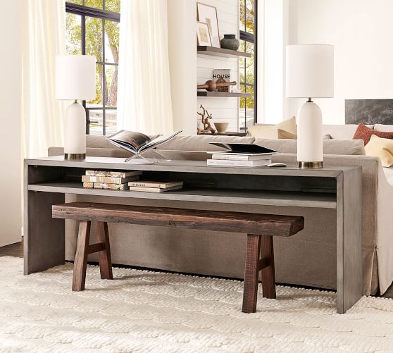 pottery barn byron table