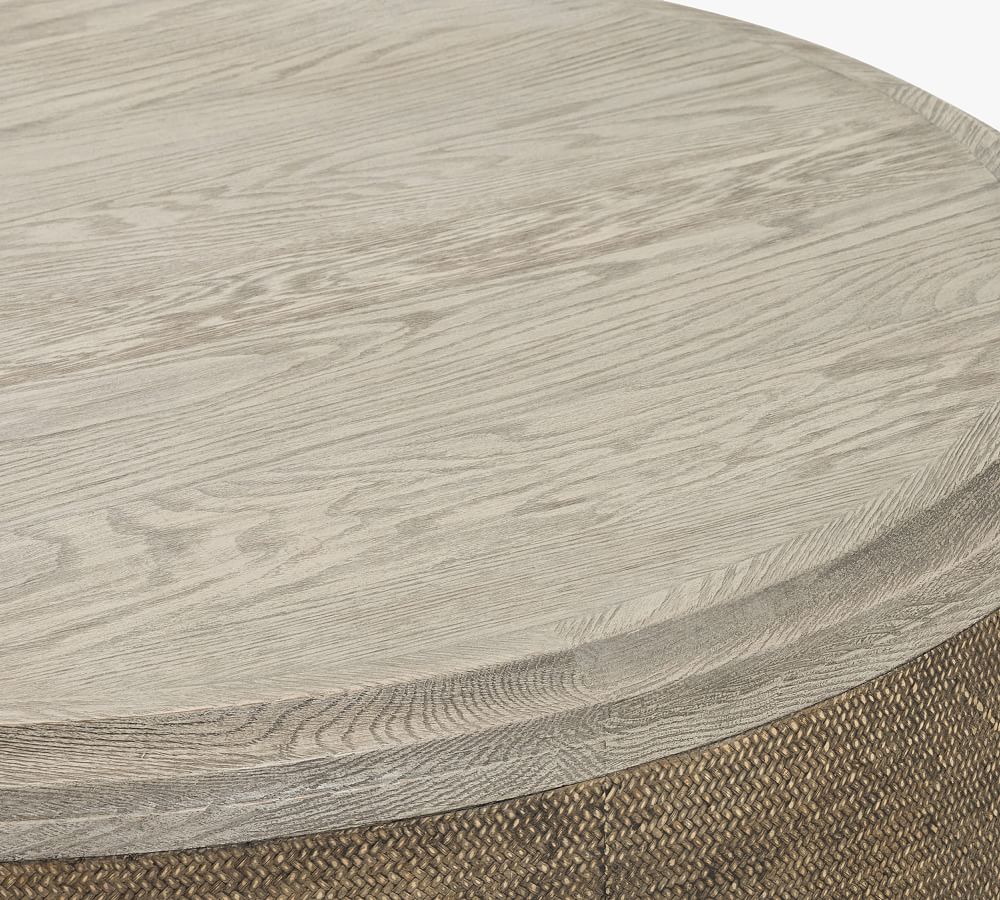 Beckett Round Coffee Table Pottery Barn