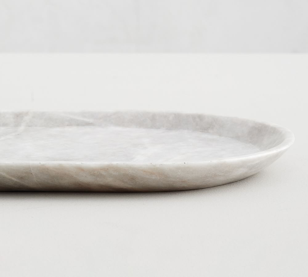 Decorative Oblong Marble Tray Pottery Barn