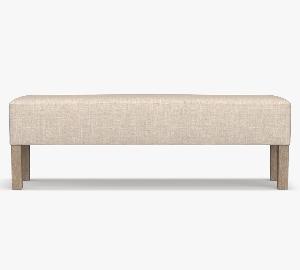 Arden Upholstered Bench Pottery Barn