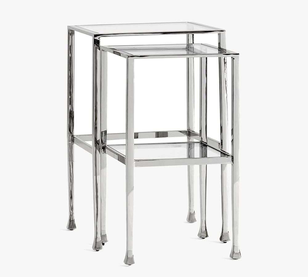 Tanner Rectangular Nesting End Tables Pottery Barn