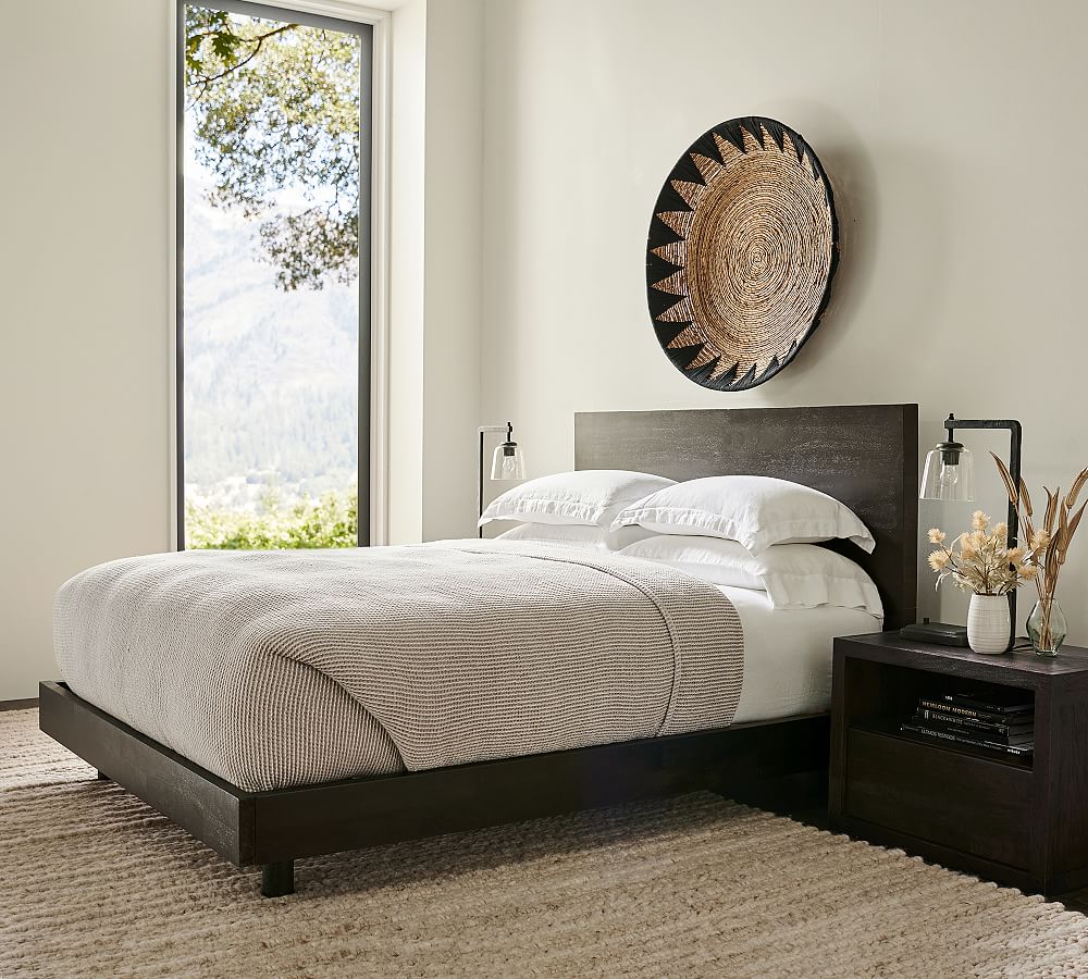 Sunny Handwoven Basket Wall Art Pottery Barn