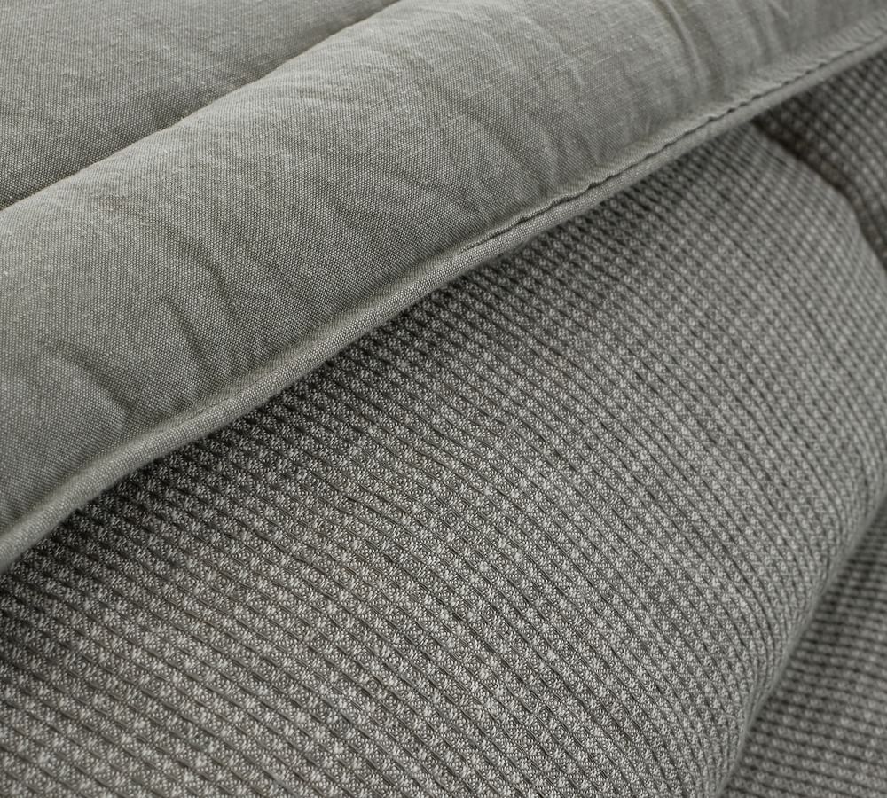 Belgian Flax Linen Waffle Comforter Pottery Barn