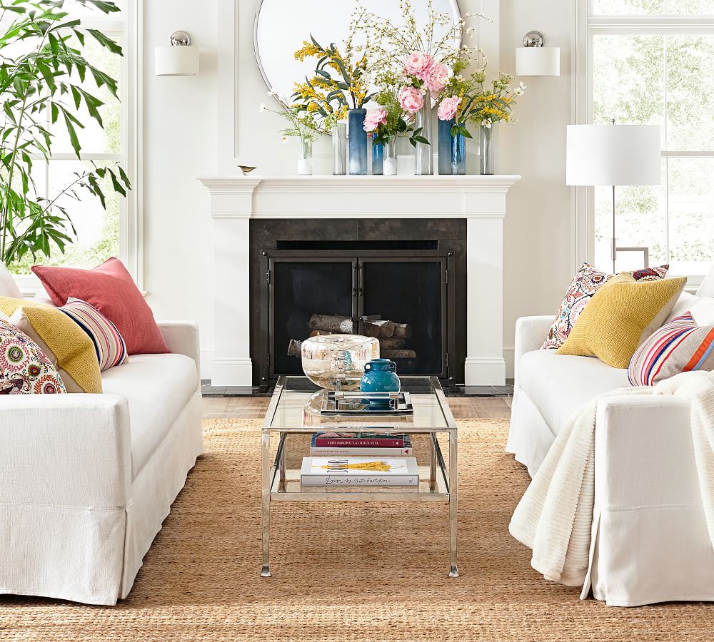 Tanner Rectangular Coffee Table Pottery Barn