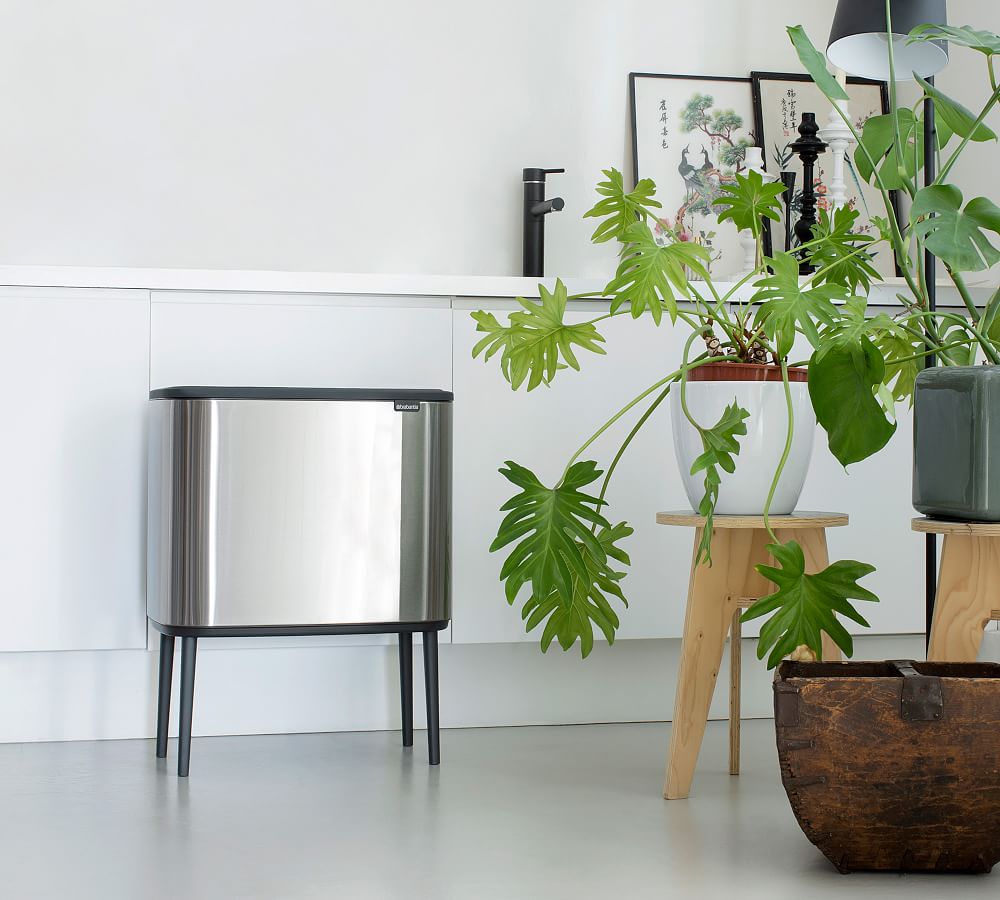 Brabantia Bo Touch Trash Can Small Pottery Barn