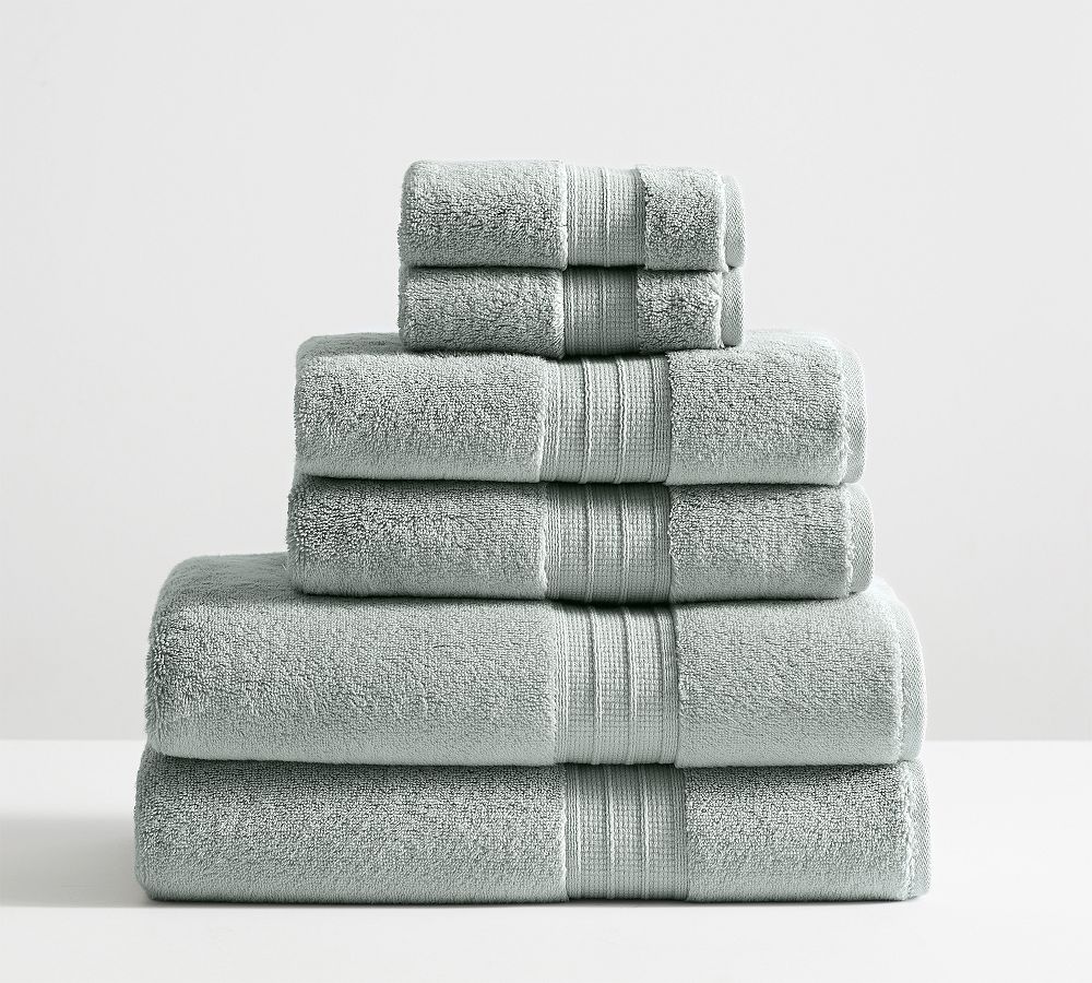 Hydrocotton Organic Towel Bundle - Set of 6 (white)