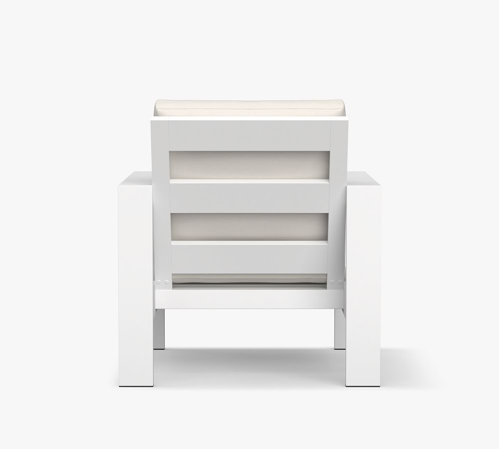 Malibu Metal Lounge Chair Pottery Barn