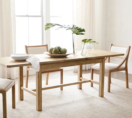 pottery barn thalia dining table