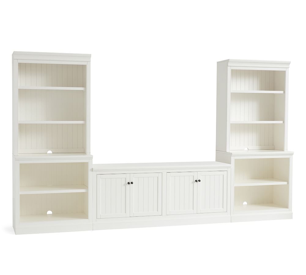 Aubrey 5Piece Entertainment Center Pottery Barn