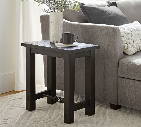 pottery barn living room end tables