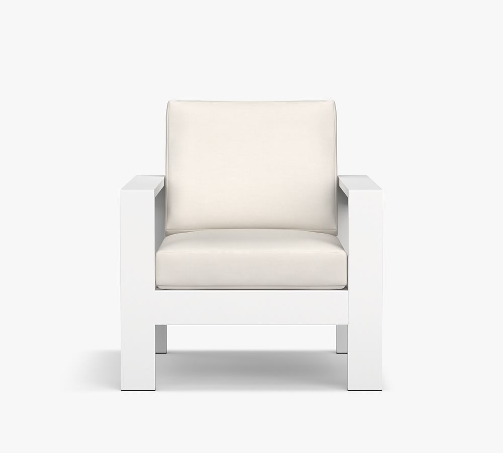 Malibu Metal Lounge Chair Pottery Barn