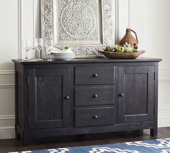 pottery barn benchwright buffet