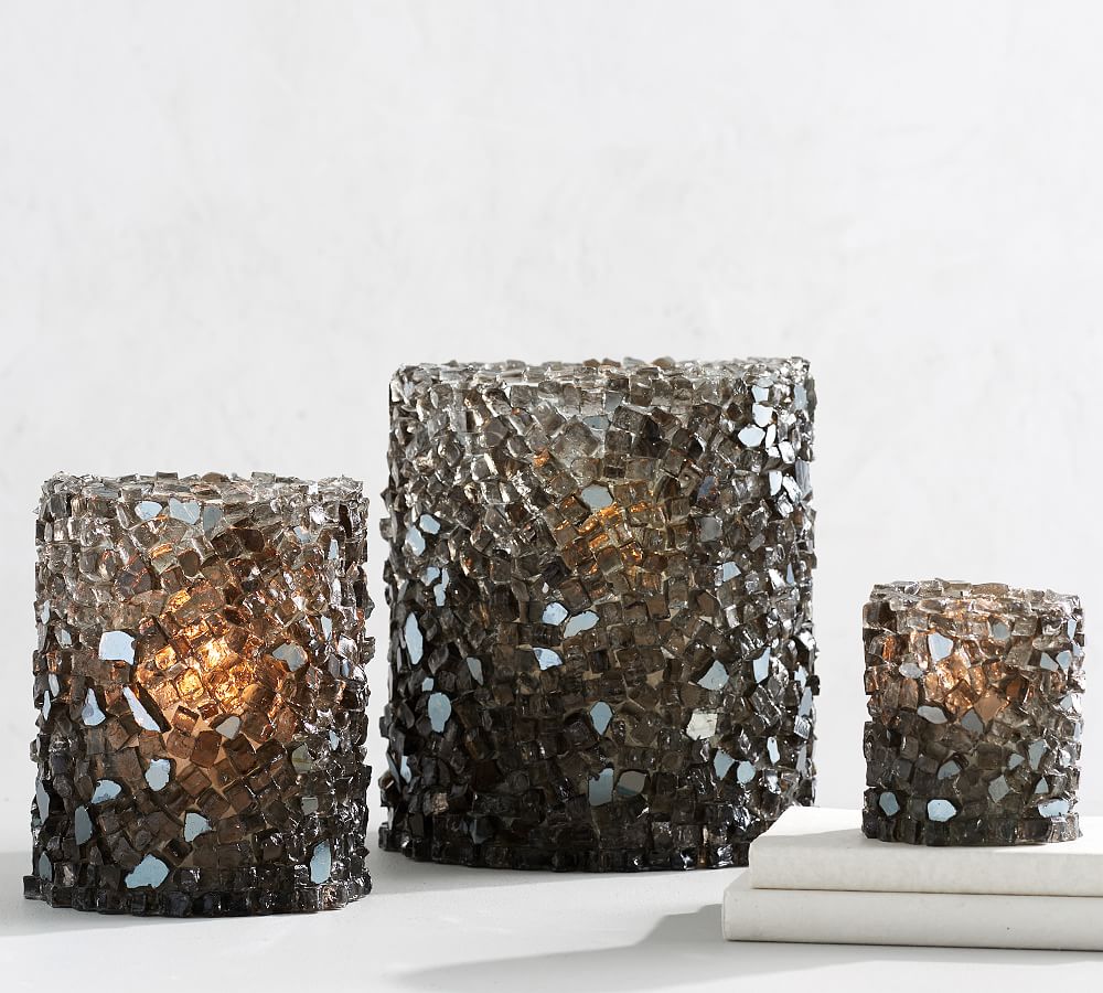 Rock Crystal Candleholders Pottery Barn