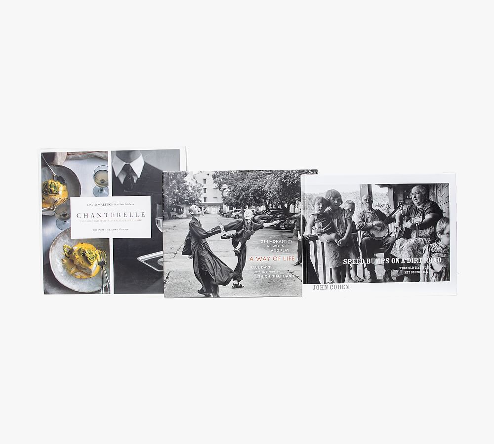 Modern Dust Jacket ColorStak Books Set of 3 Pottery Barn