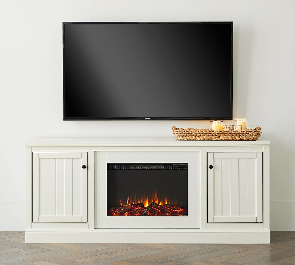 Real Flame® Aubrey Electric Fireplace Media Pottery Barn