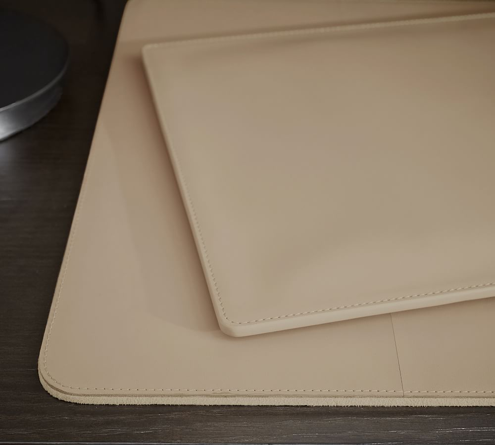 Classic Leather Desk Accessories Collection Pottery Barn