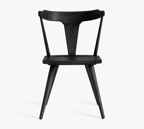 Westan Wood Dining Chair, Black